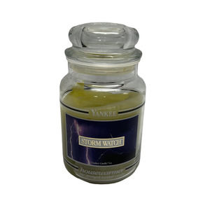 Yankee Candle Black Label Storm Watch Housewarmer 22oz 3 Quarters Full